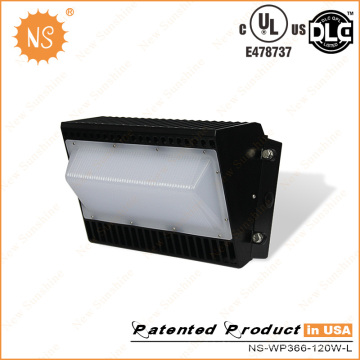 120W Dlc UL cUL Listado Outdoor LED Wall Pack Light